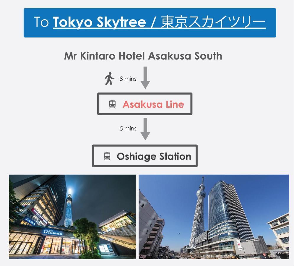 Mr Kintaro Hotel Asakusa South Tokyo Esterno foto